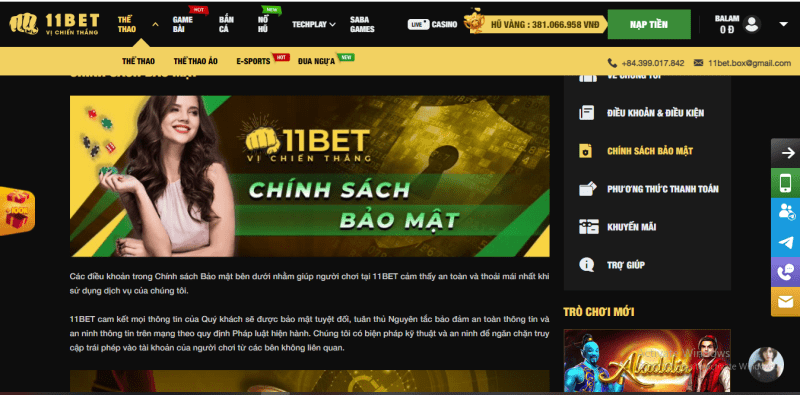 Đánh giá chi tiết về 11Bet có thực sự uy tín