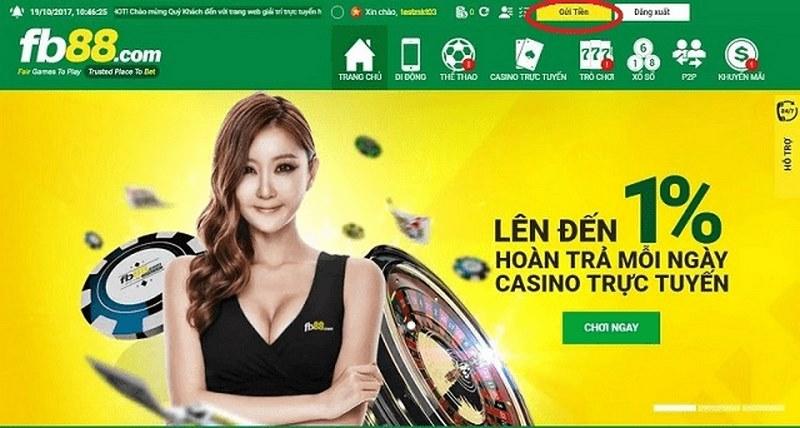 Nhiều sảnh chơi lớn, quy mô tại FB88