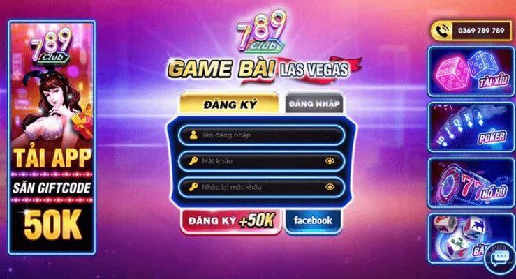 Đăng ký tài khoản Game Bài Đổi thưởng 789 Club