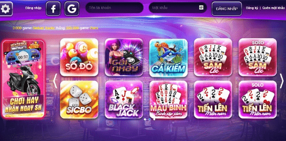 Game bài đổi thưởng tại cổng game G88