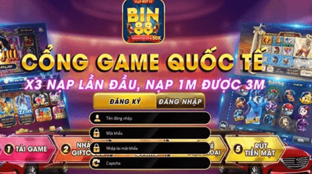 Hướng dẫn đăng ký trải nghiệm game bài Bin88