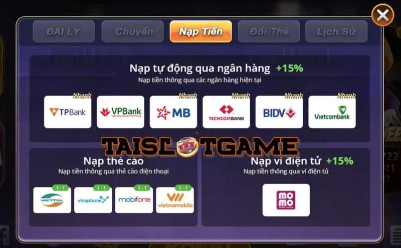 Hướng dẫn nạp – rút tiền tại B69