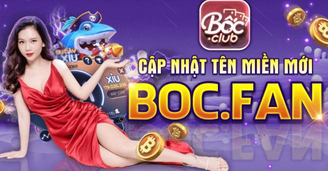 Sảnh mini game xanh chín tại boc fan