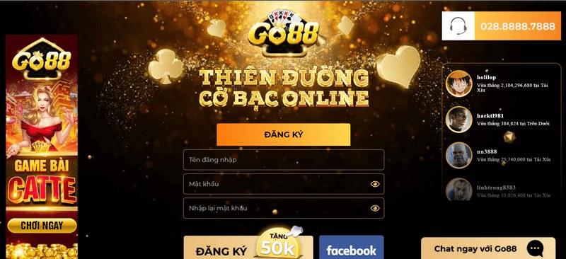 Giới thiệu về cổng game GO88