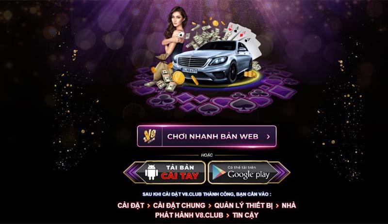 Link tải V8 Club mới nhất