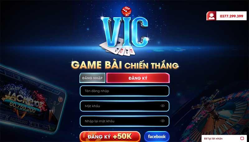 Đăng ký Vic Club đơn giản