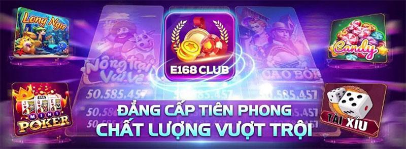 Giới thiệu tổng quan game bài E168