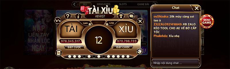 Tài xỉu Minigame tại Sunvip