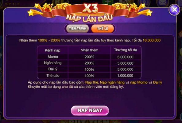 Khuyến mãi HOT tại game Vin68 Club