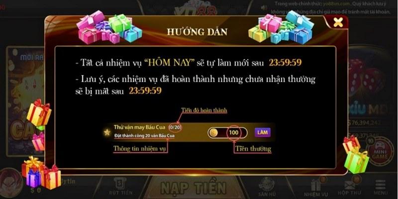 Với người chơi lâu năm tại cổng game được ưu đãi hấp dẫn