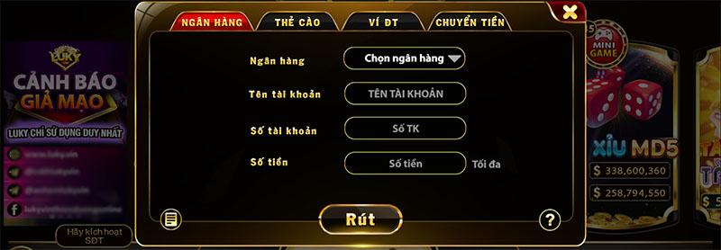 Rút tiền SieuTo sau khi cá cược thắng 