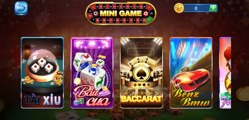 người chơi lựa chọn sảnh tài xỉu trên giao diện của cổng game