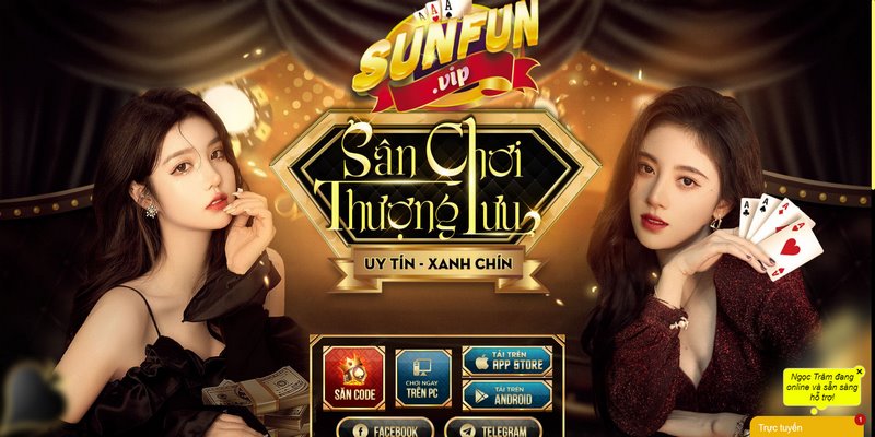 sun fun là cổng game đổi thưởng uy tín hiện nay