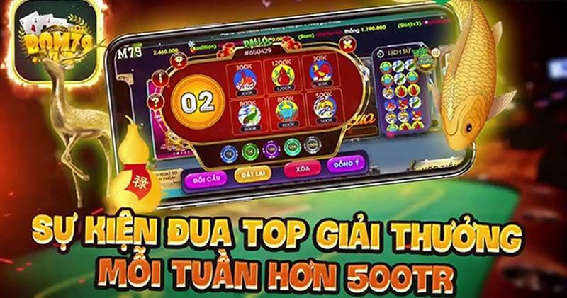 Tải ứng dụng Bom79 về và trải nghiệm trên này cũng dễ dàng