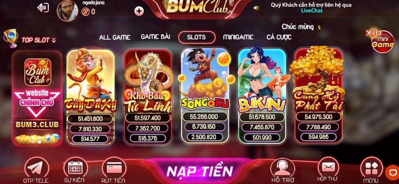 Thế giới slots cực kỳ đặc sắc tại cổng game đang thu hút nhiều anh em