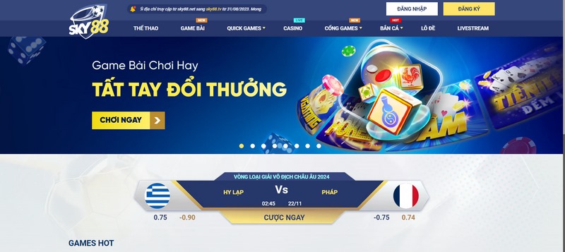 Tìm hiểu chi tiết thông tin về nhà cái hàng đầu SKY88