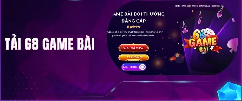 Chi tiết 3 bước tải app 68 Game Bài trên điện thoại Android